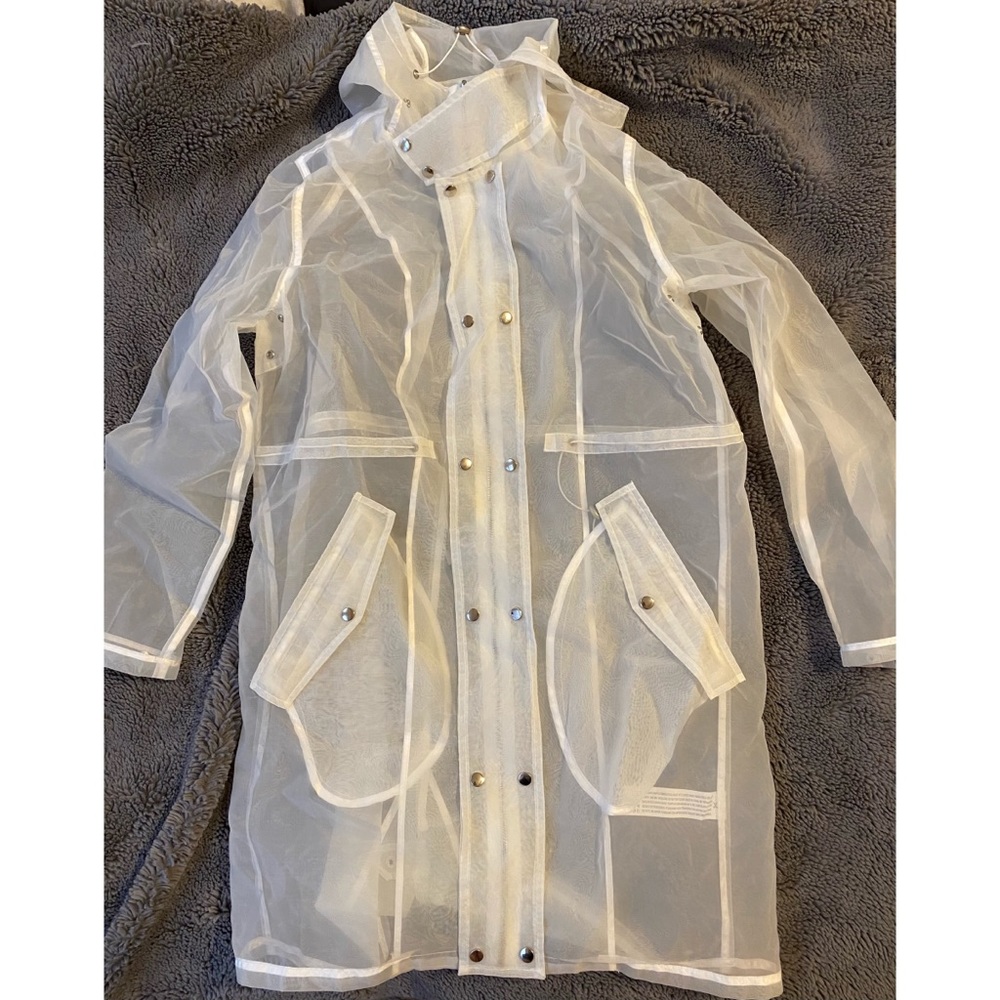 Forever 21 transparent jacket